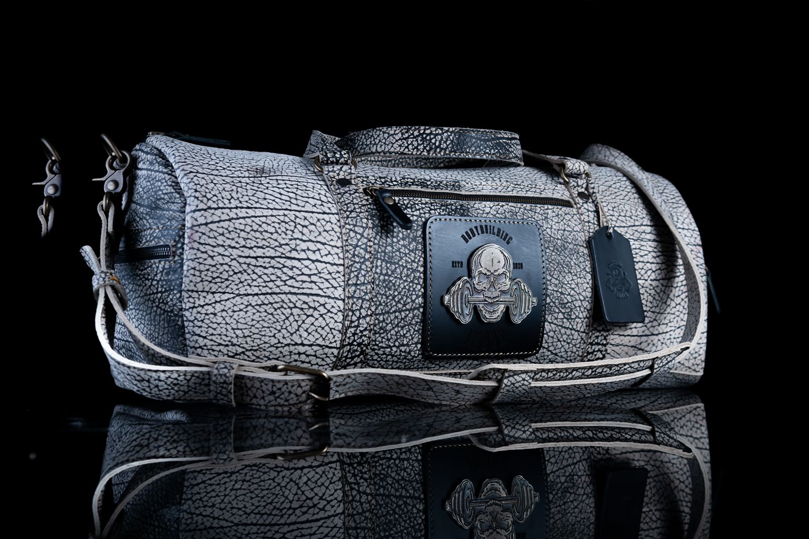 DUFFEL BAG WHITE CEMENT - Image 1