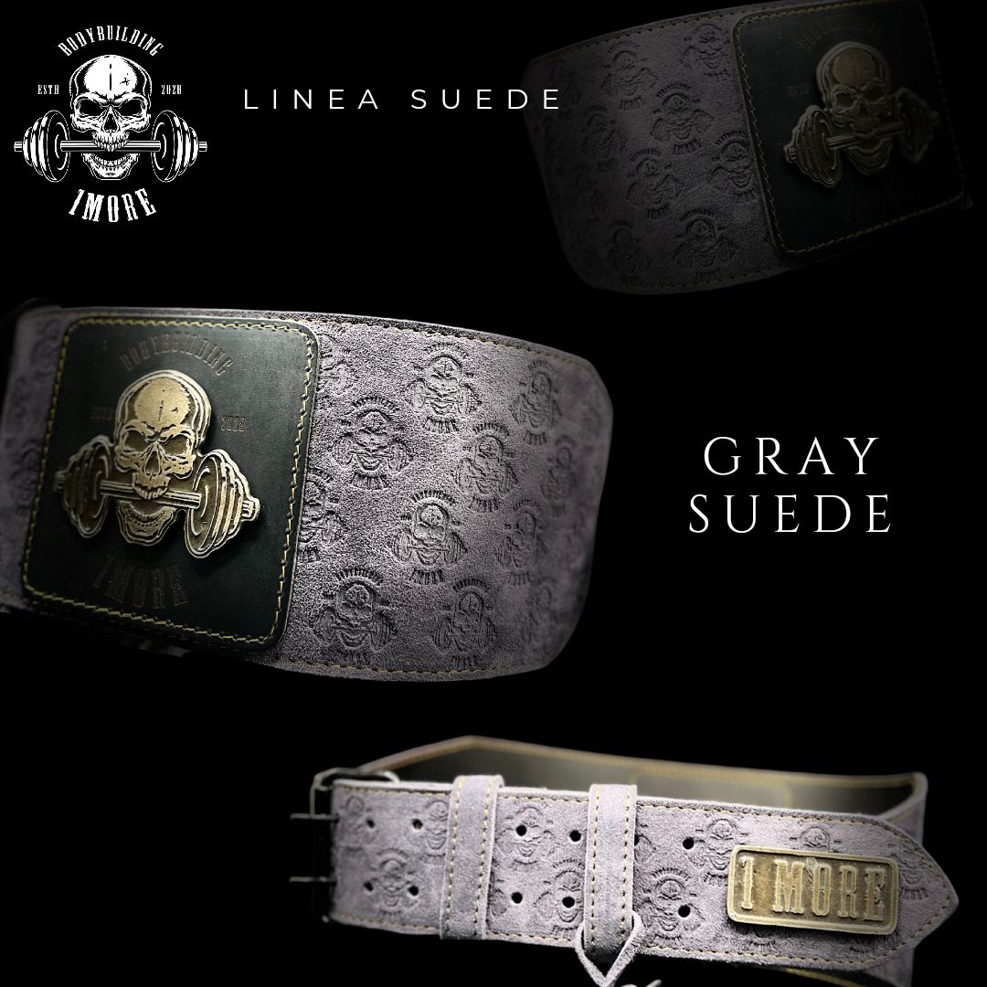 Belt Gray Suede - Image 1