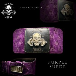 Belt Purple Suede