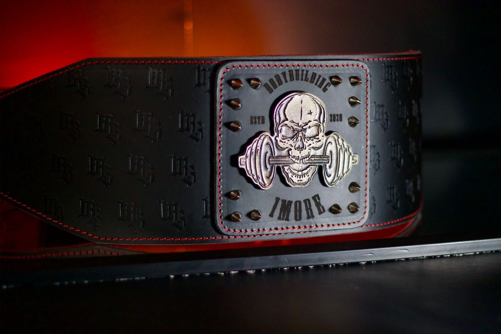 BELT RED SPIKES - Image 2