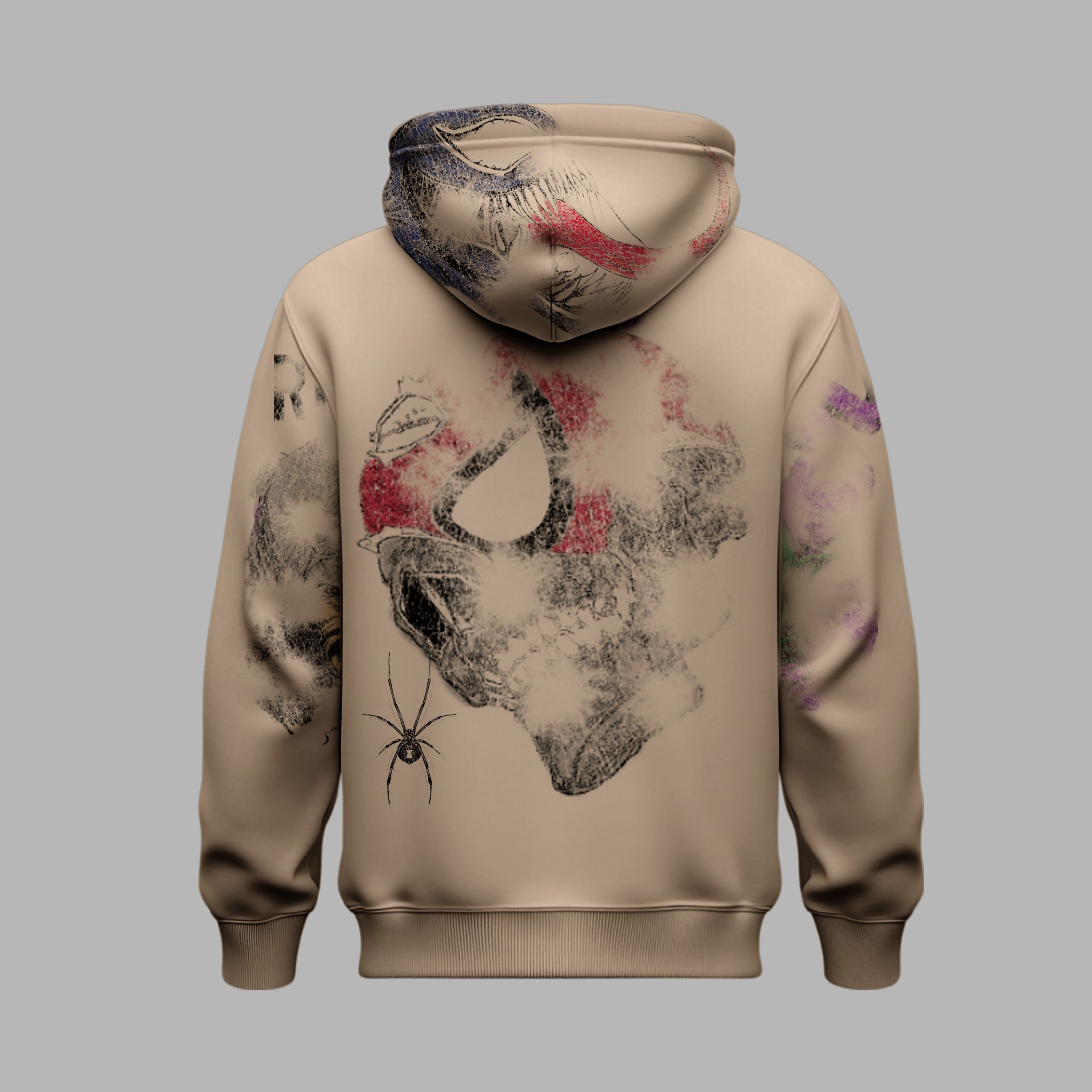 DEAD SPIDERMAN HOODIE - Image 2