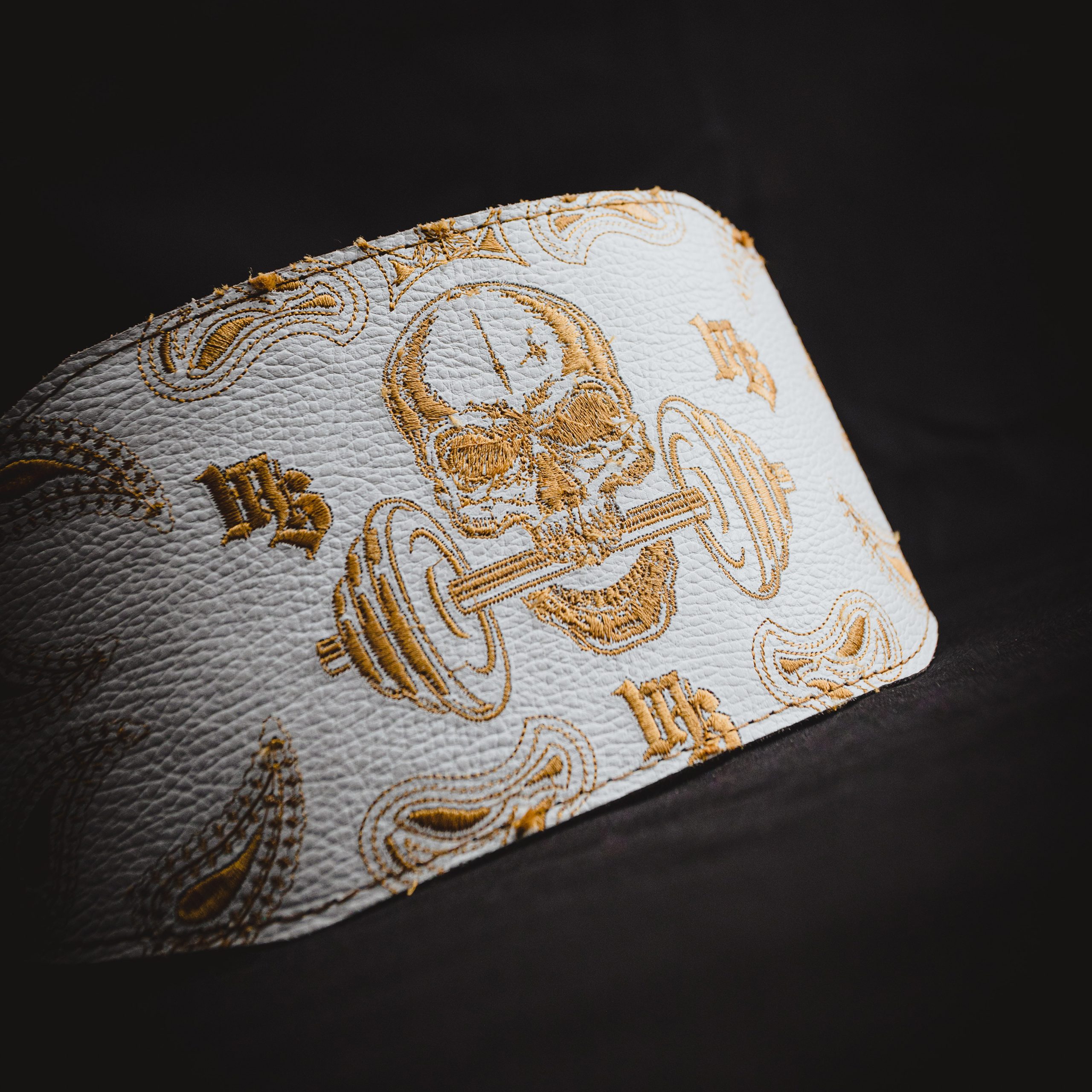 BANDANA GOLD & WHITE BELT - Image 2