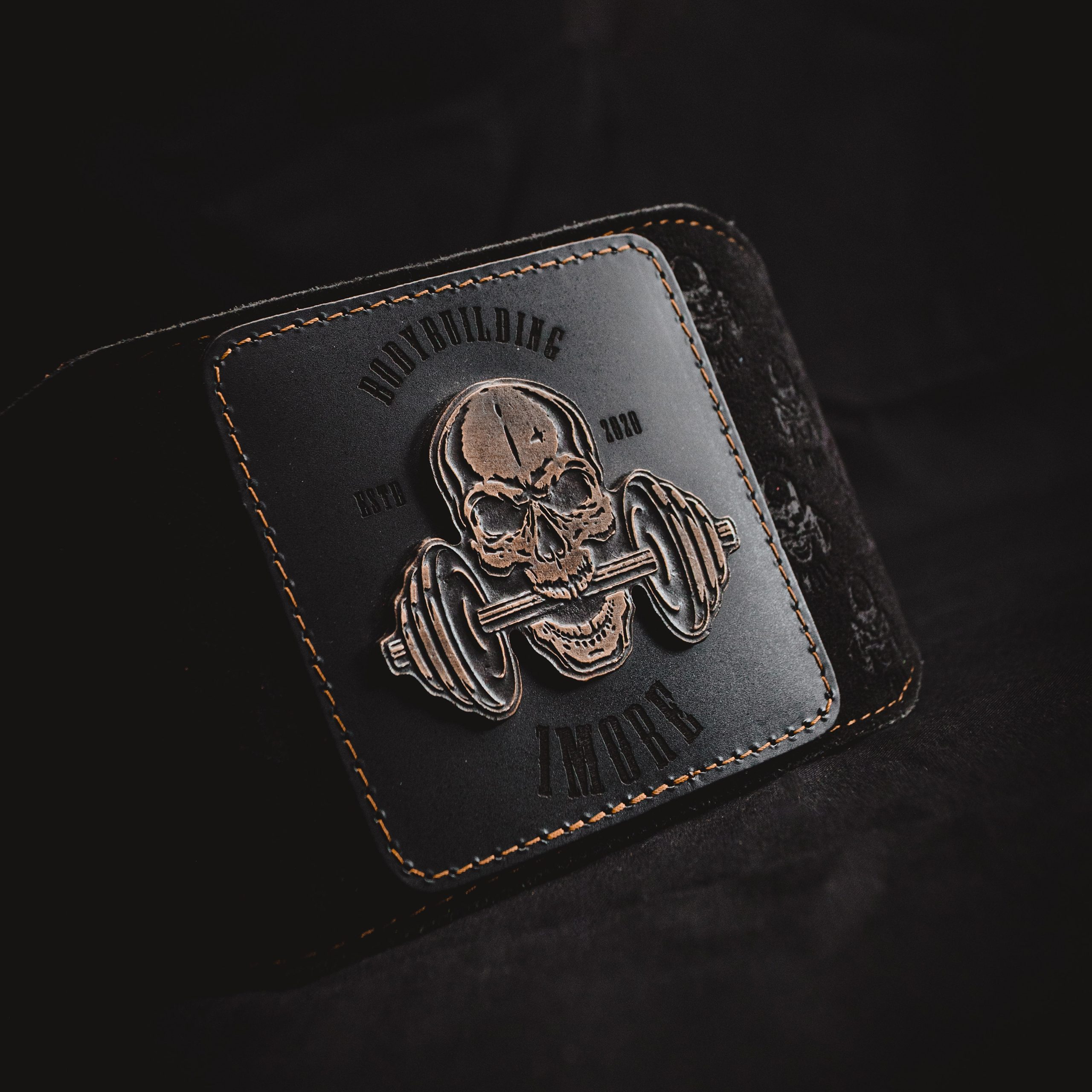 BLACK SUEDE BELT - Image 2