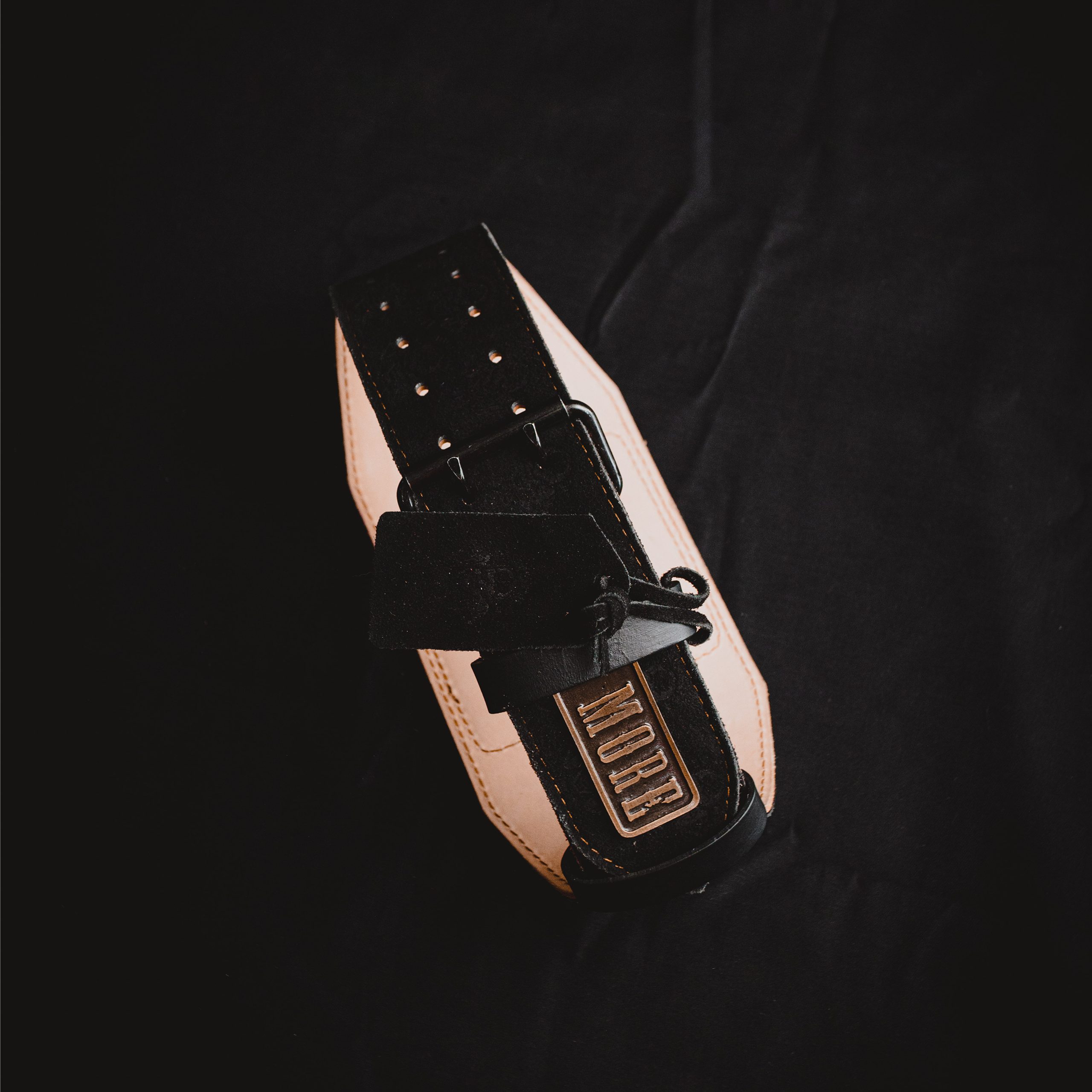 BLACK SUEDE BELT - Image 3