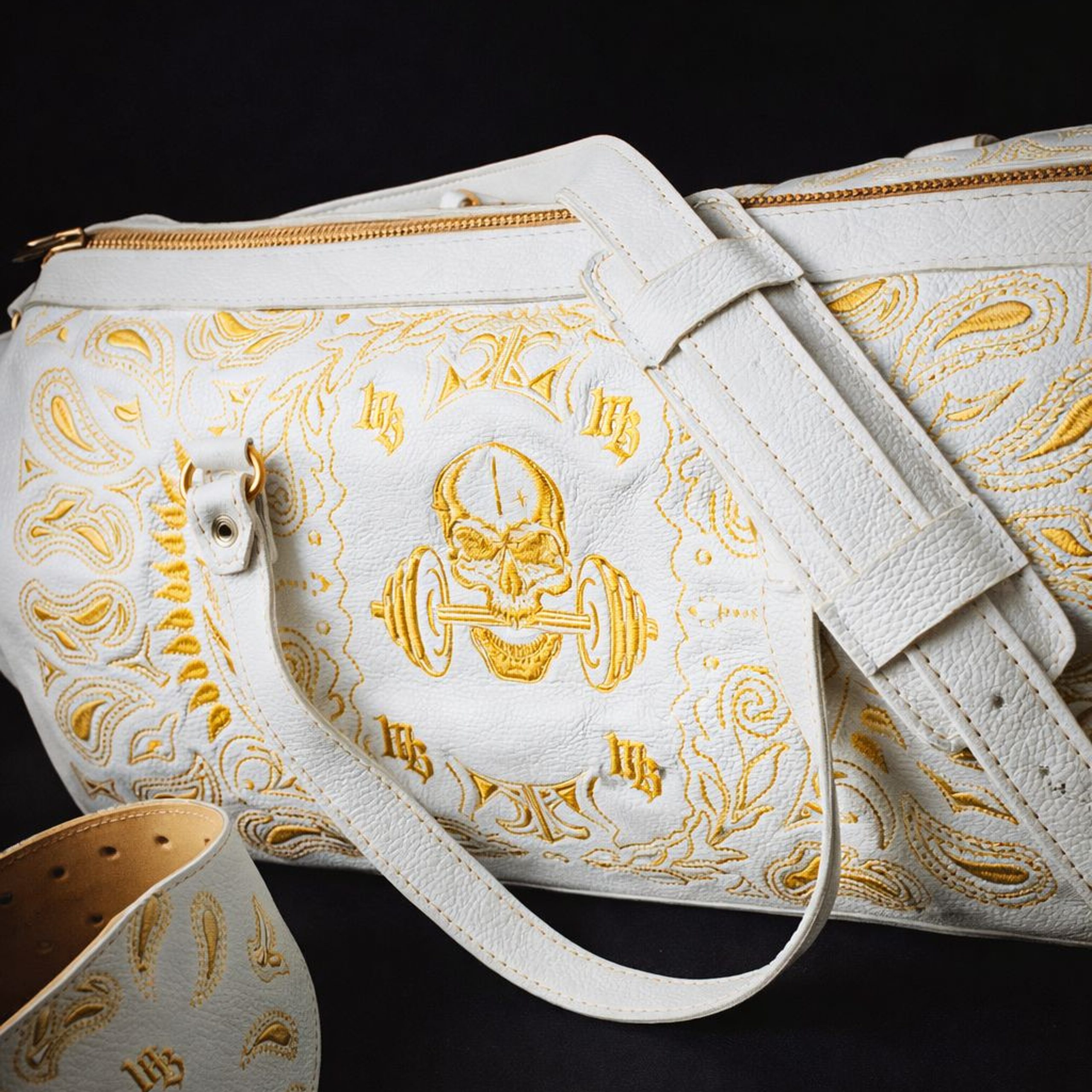 BANDANA DUFFEL BAG WHITE - Image 2