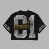 01 NEVER F GIVE UP CROP TOP - Thumbnail Image 1