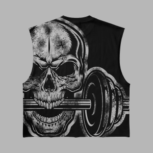BASIC GRUNGE MUSCLE TEE