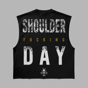 SHOULDER DAY MUSCLE TEE