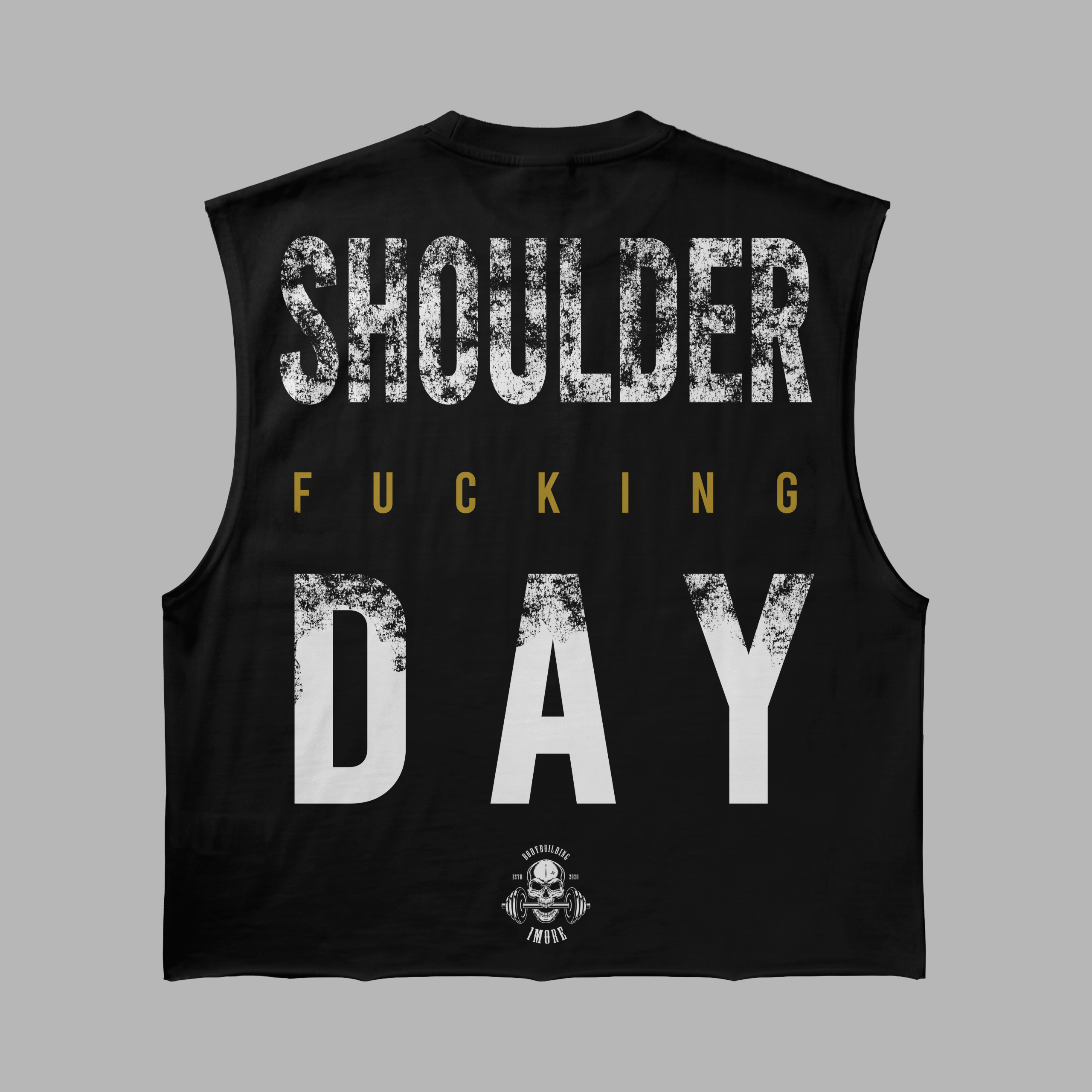 SHOULDER DAY MUSCLE TEE - Image 1